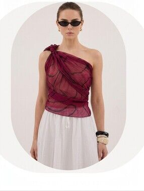 100% Pure Silk sheer scarf